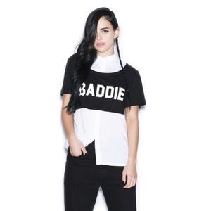 NWT HLZBLZ Baddie B Shirt, Sz XS